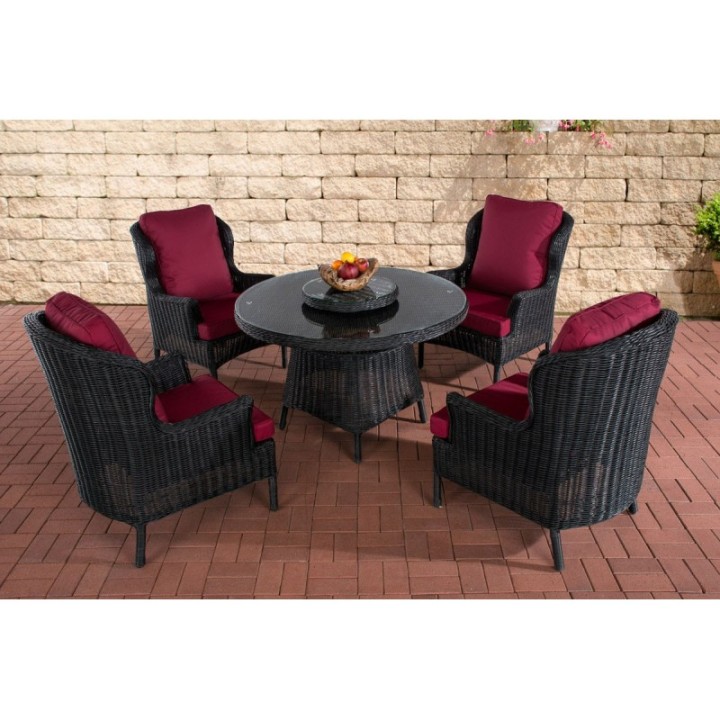 Gartengarnitur Jardin 5mm Rubinrot