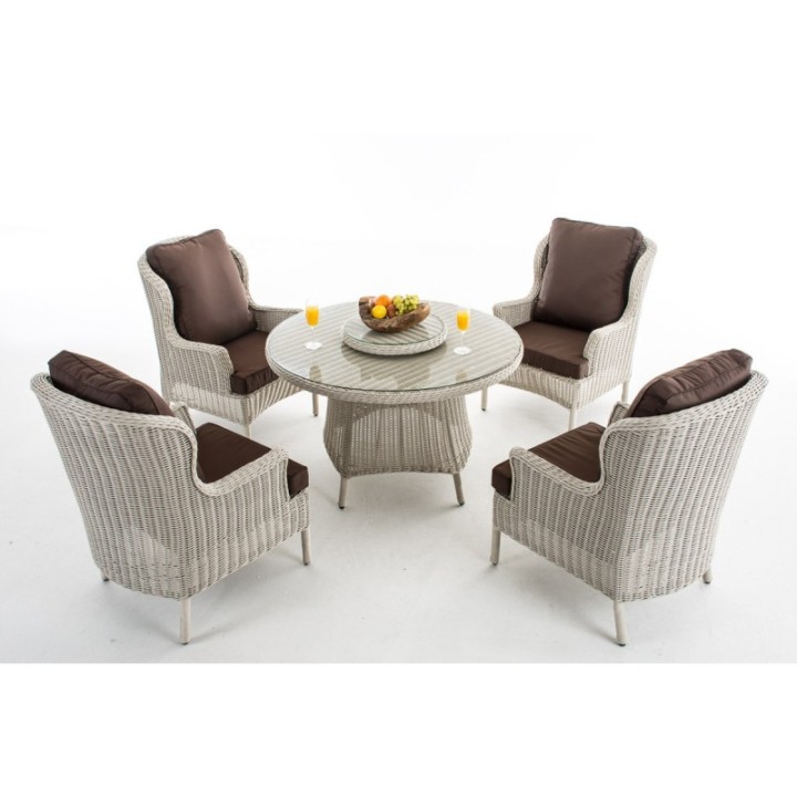 Gartengarnitur Jardin 5mm Terrabraun