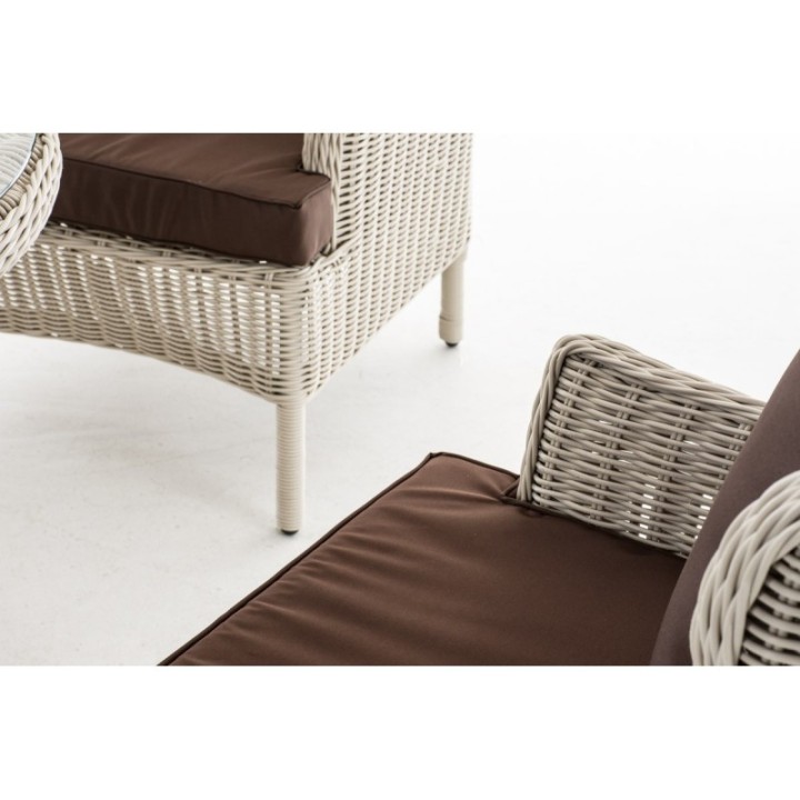 Gartengarnitur Jardin 5mm Terrabraun