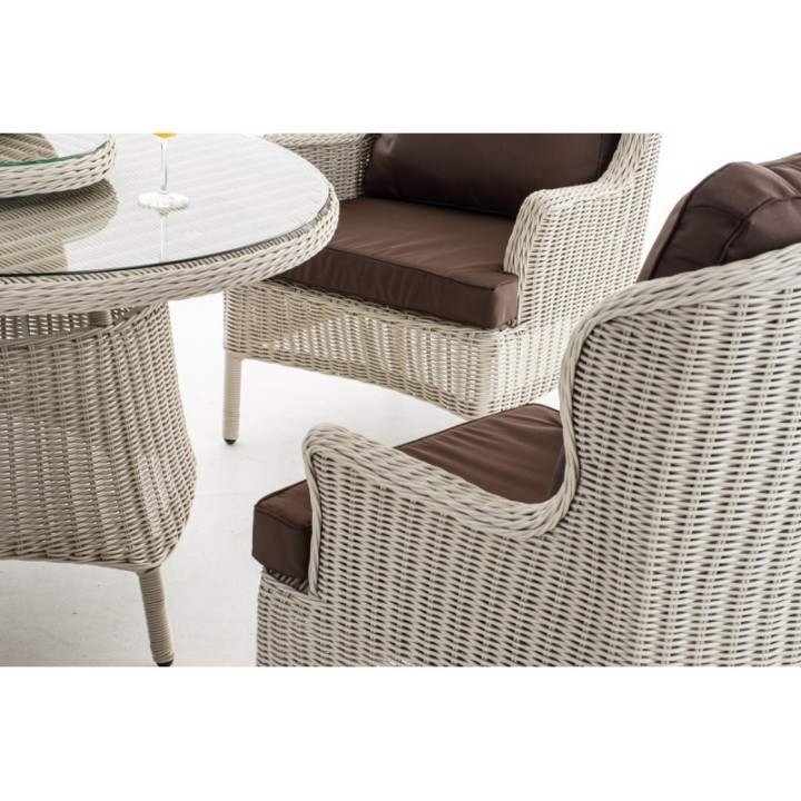 Gartengarnitur Jardin 5mm Terrabraun