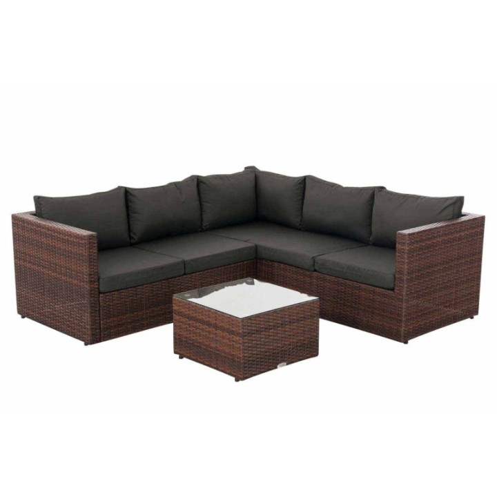 Ecksofa-Garnitur Liberi Anthrazit