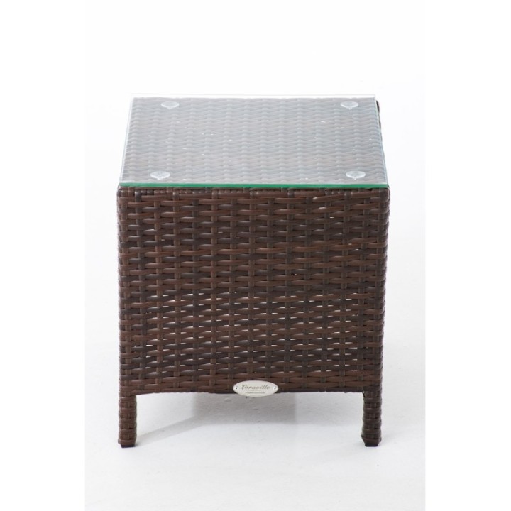 Beistelltisch Vilato Flachrattan