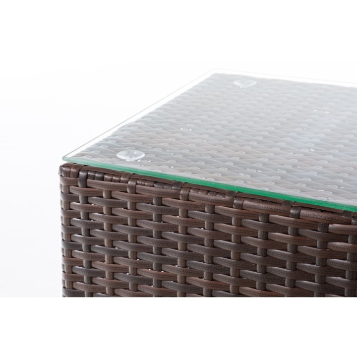 Beistelltisch Vilato Flachrattan