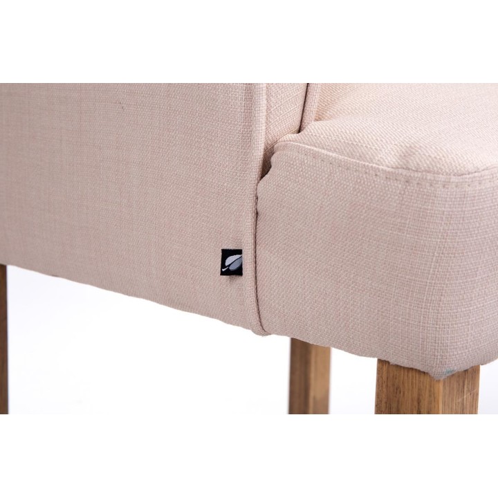 Barhocker Lykso Stoff antik-hell