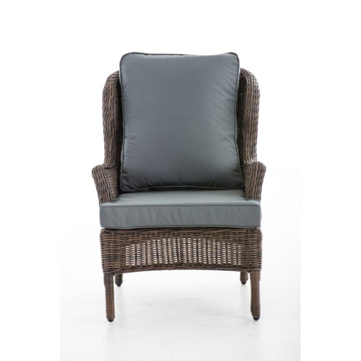 Sessel Jardin Eisengrau