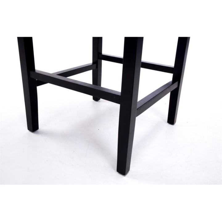 Barhocker Lykso Stoff schwarz