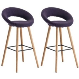 2er Set Barhocker Tampa Stoff
