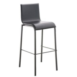 Barhocker Avola Leder Flach B78
