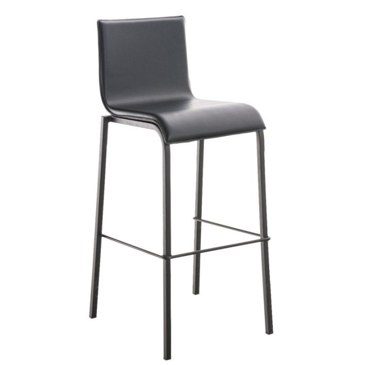 Barhocker Avola Leder Flach B78