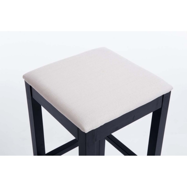 Barhocker Rocket Stoff Schwarz