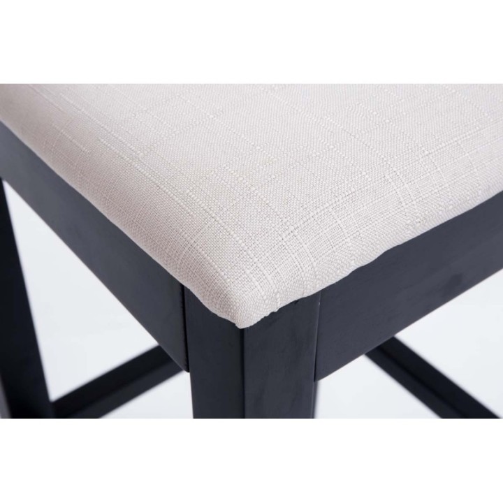 Barhocker Rocket Stoff Schwarz