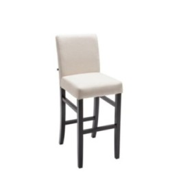 Barhocker Alvin Stoff schwarz