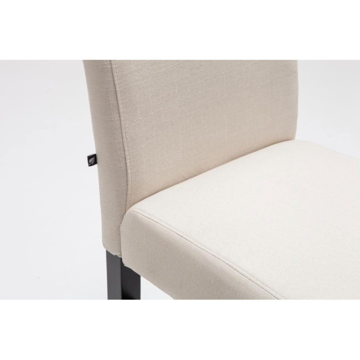 Barhocker Alvin Stoff schwarz