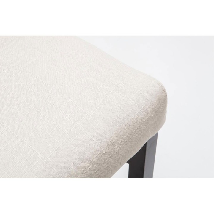 Barhocker Alvin Stoff schwarz