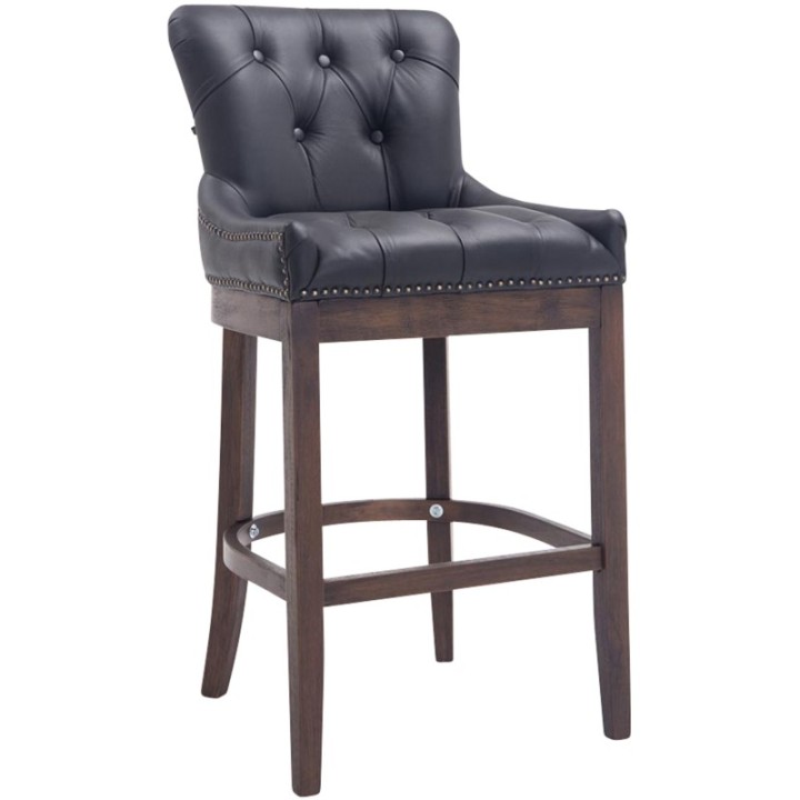 Barhocker Lakewood Echtleder, Antik