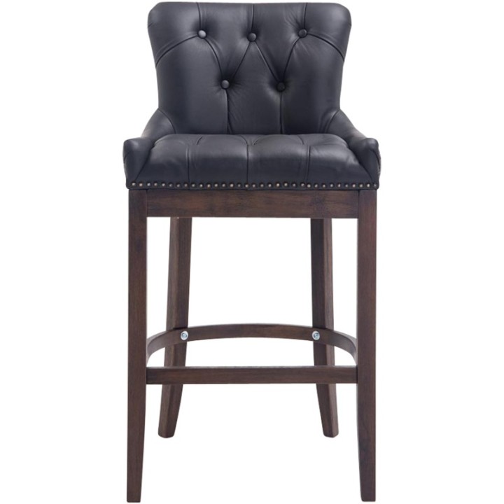 Barhocker Lakewood Echtleder, Antik