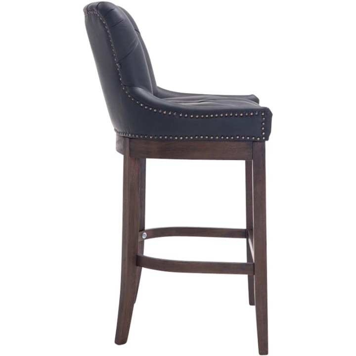 Barhocker Lakewood Echtleder, Antik