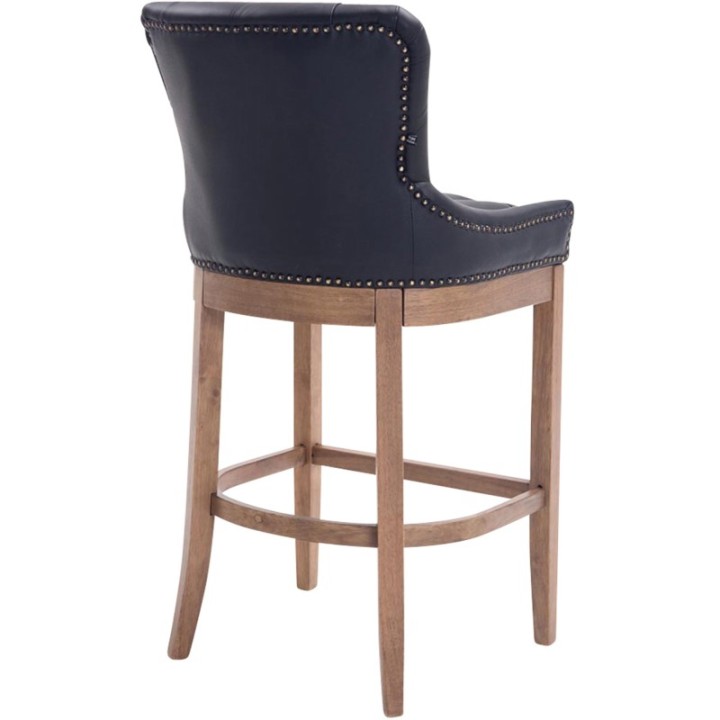 Barhocker Lakewood Echtleder, Antik-hell