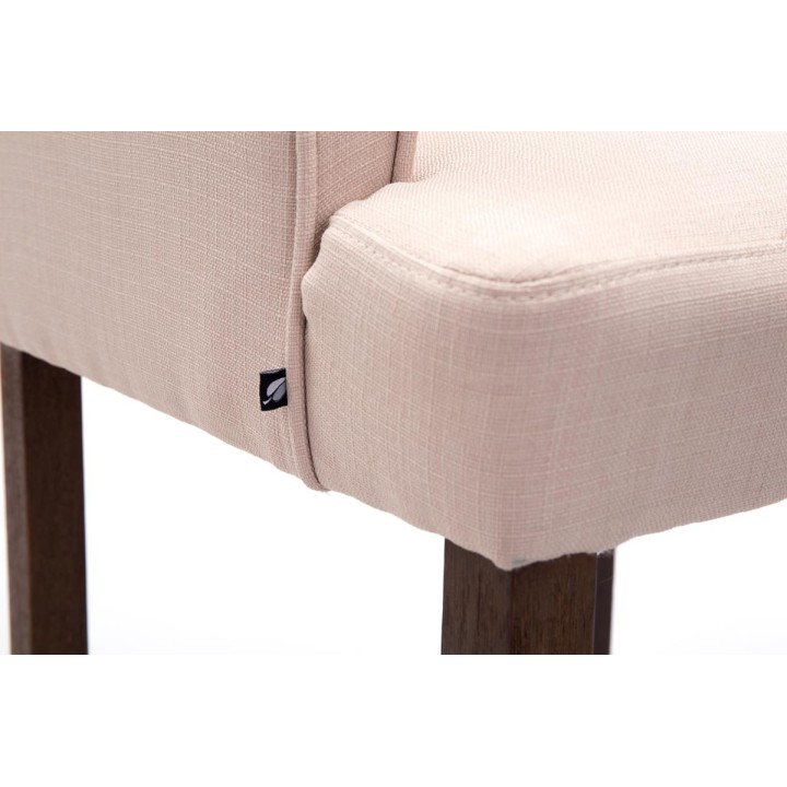 Barhocker Lykso Stoff antik-dunkel