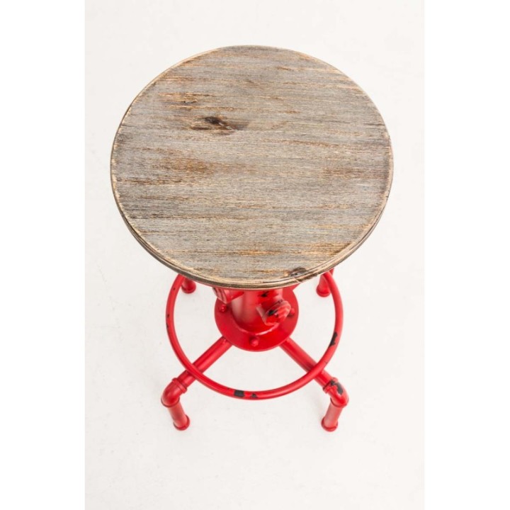Barhocker Lumos, Holz, antik
