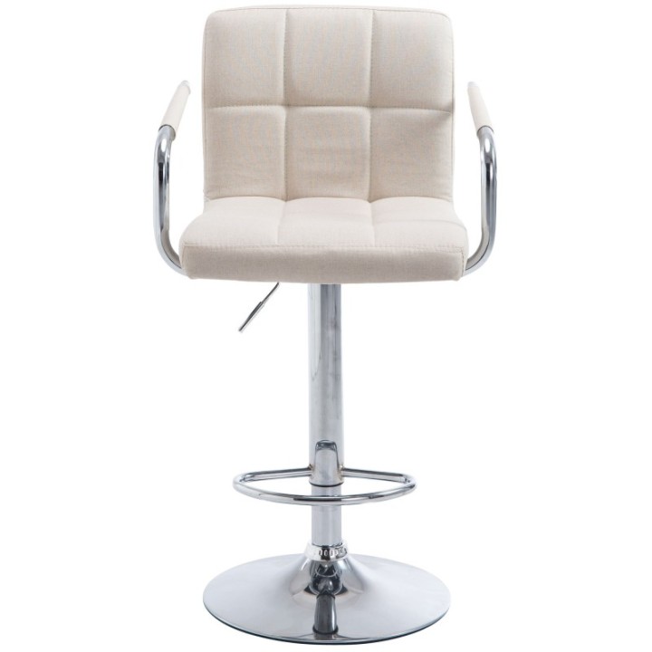 Barhocker Lucy V2 Stoff chrom
