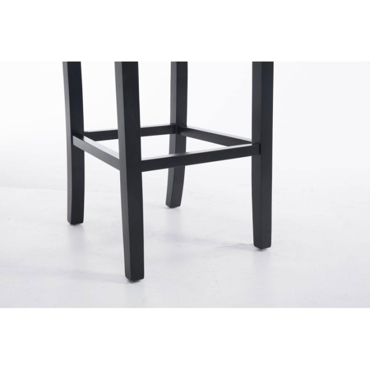 Barhocker Raphael Kunstleder schwarz 