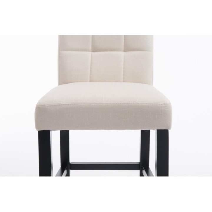 Barhocker Raphael Stoff schwarz