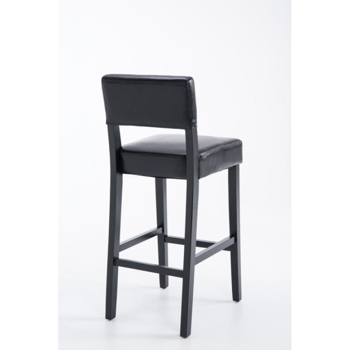 Barhocker Moritz Kunstleder schwarz