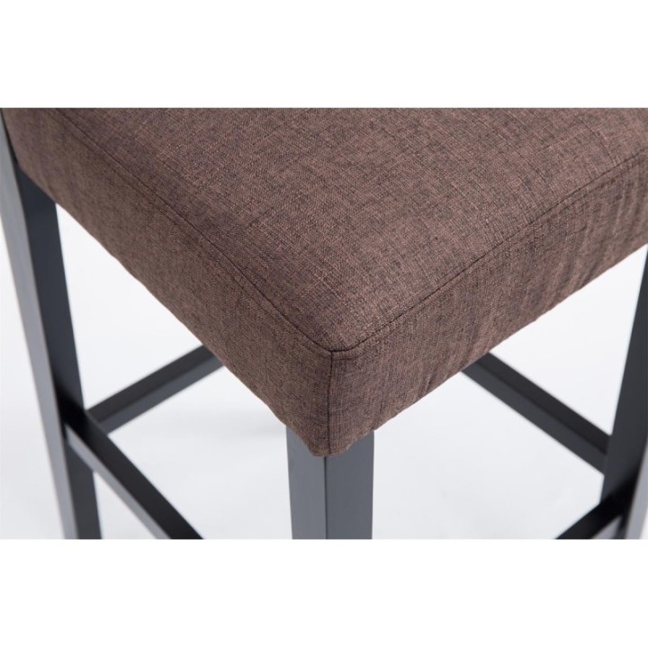 Barhocker Moritz Stoff schwarz