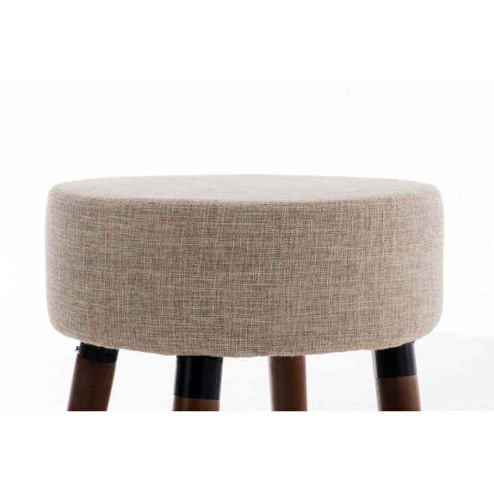 Barhocker Karl Stoff walnuss