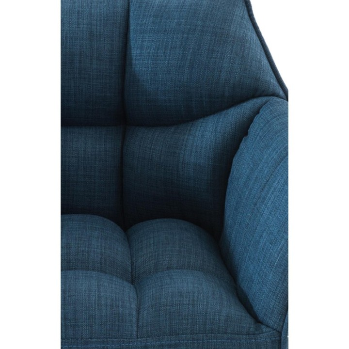 Barhocker Damaso B Stoff mit 4-Fuß Gestell