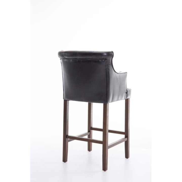 Barhocker Lykso Kunstleder antik-dunkel