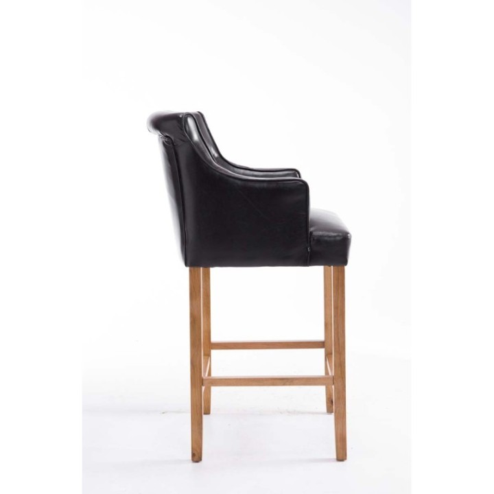 Barhocker Lykso Kunstleder antik-hell