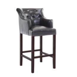 Barhocker Lykso Kunstleder braun