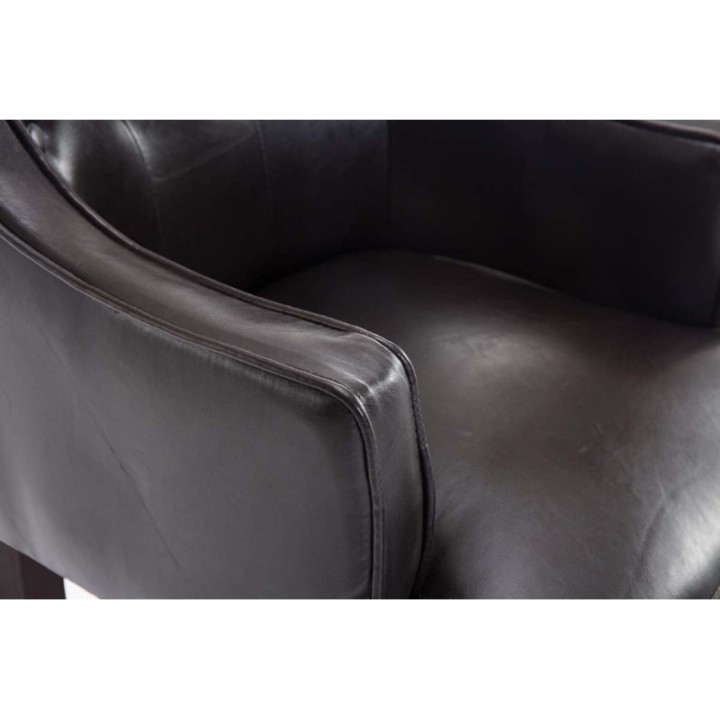 Barhocker Lykso Kunstleder braun