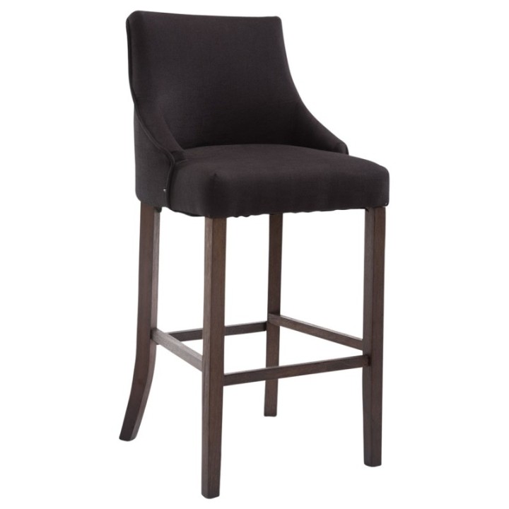 Barhocker Innsbruck Stoff antik-dunkel