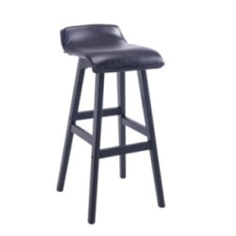 Barhocker Corneila PU schwarz