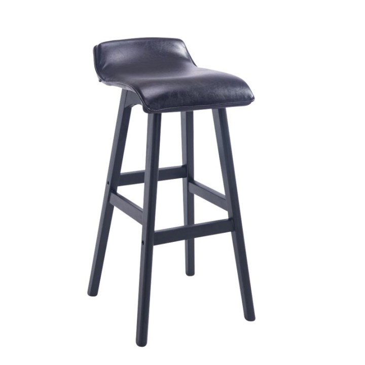 Barhocker Corneila PU schwarz