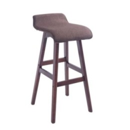 Barhocker Corneila Stoff cappuccino