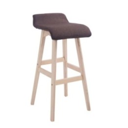 Barhocker Corneila Stoff natura
