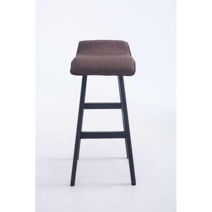 Barhocker Corneila Stoff schwarz