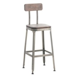 Barhocker Easton Holzsitz