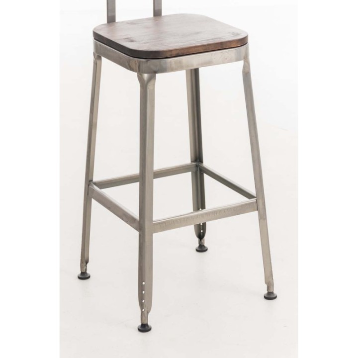 Barhocker Easton Holzsitz