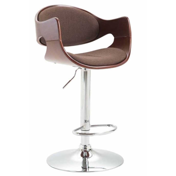 Barhocker Alegre Stoff Coffee