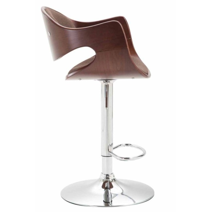Barhocker Alegre Stoff Coffee