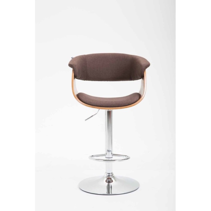 Barhocker Callao Stoff Walnuss