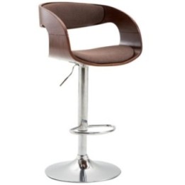 Barhocker Manaus Stoff Coffee