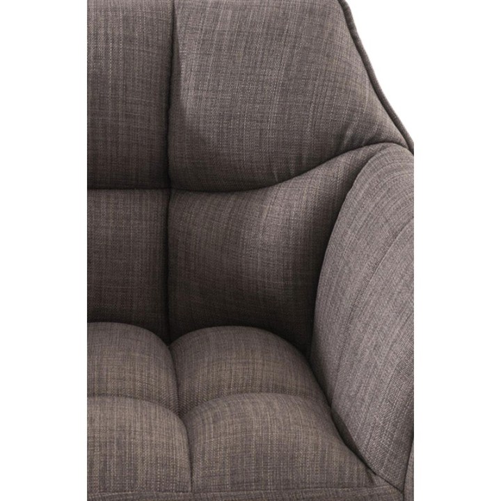Barhocker Damaso W Stoff mit 4-Fuß Gestell