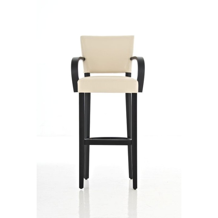 Barhocker Lionel mit Armlehne V2 schwarz