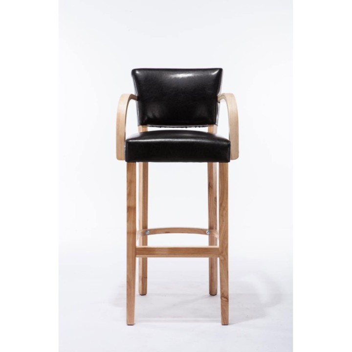 Barhocker Lionel mit Armlehne V2 natura